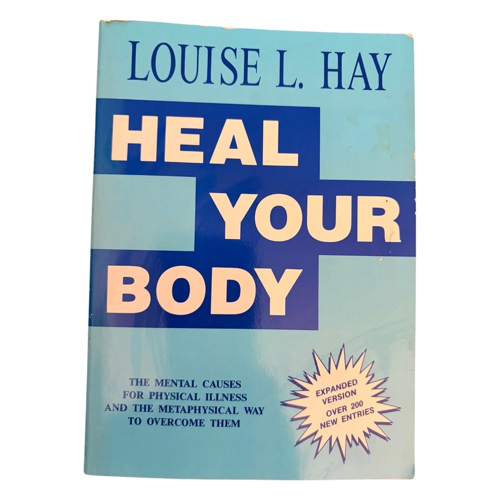 Vintage Louise L. Hay Heal Your Body Paperback Book‎ Metaphysical Self-Help